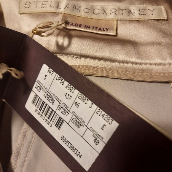 Archival STELLA MCCARTNEY Vogue x Met Gala × AW03 Runway Corset Dress Y2K SJP - Picture 15 of 16